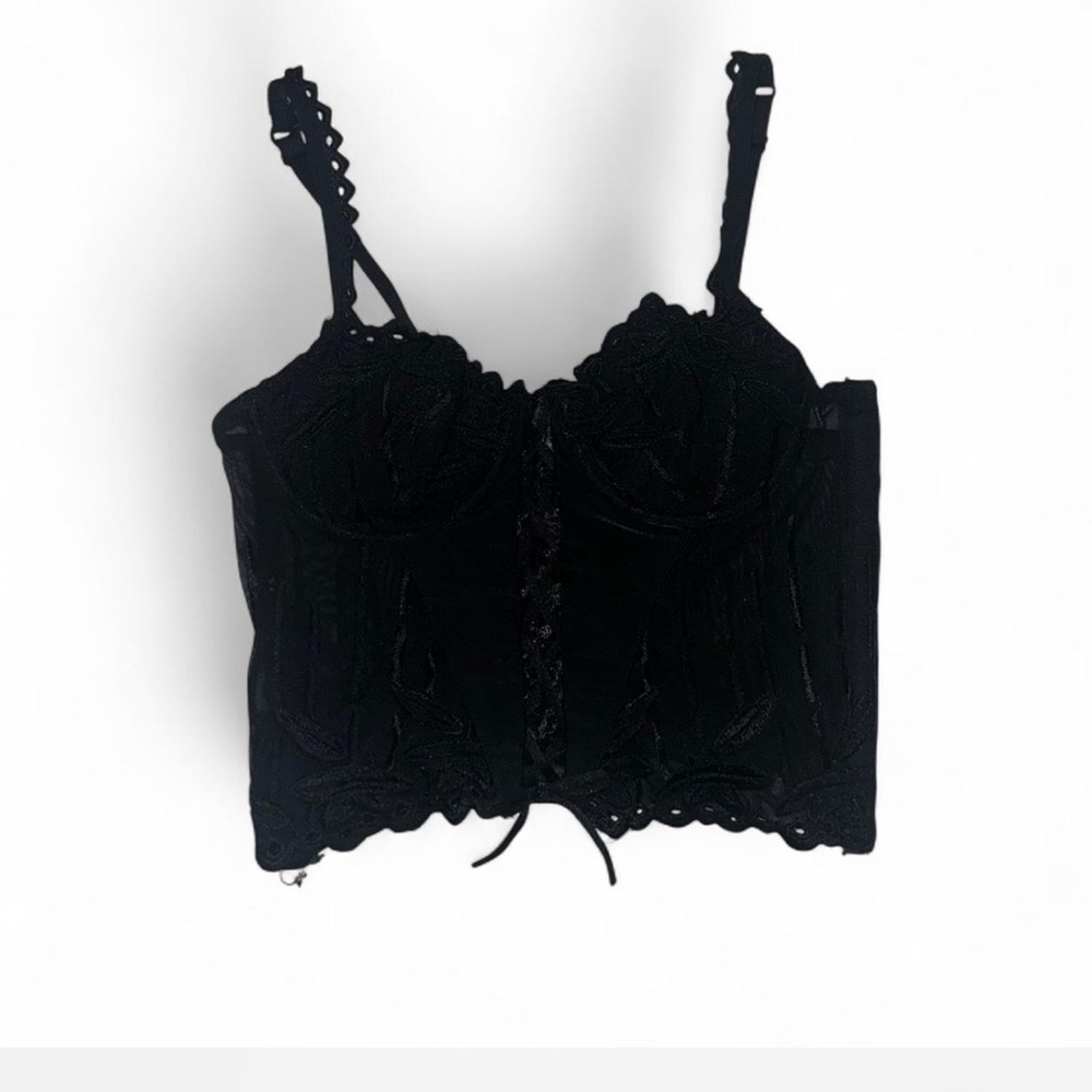 34B Black Lace Bra